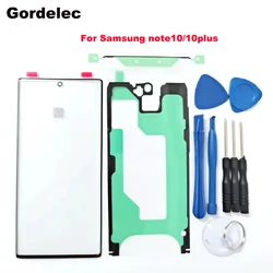 2022 LCD Touch Outer Glass Replacement Front Screen Glass Repair Kits for Samsung Galaxy Note10 plus S8 S10 S9 Plus Note 8 9