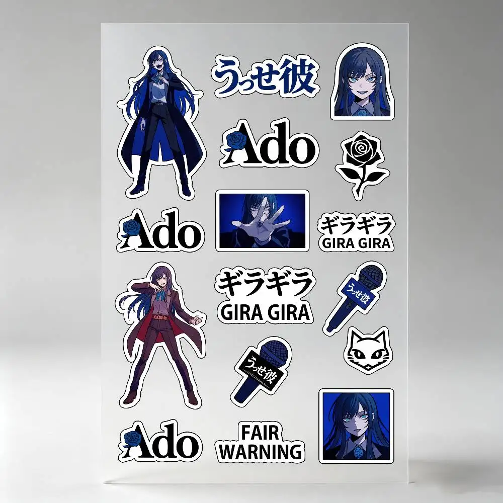 Ado Singer A-Ado Stickers Auto Body Bumper Windows Motorcycle Laptop Walls Vinyl Decal Car Tuning Accessories