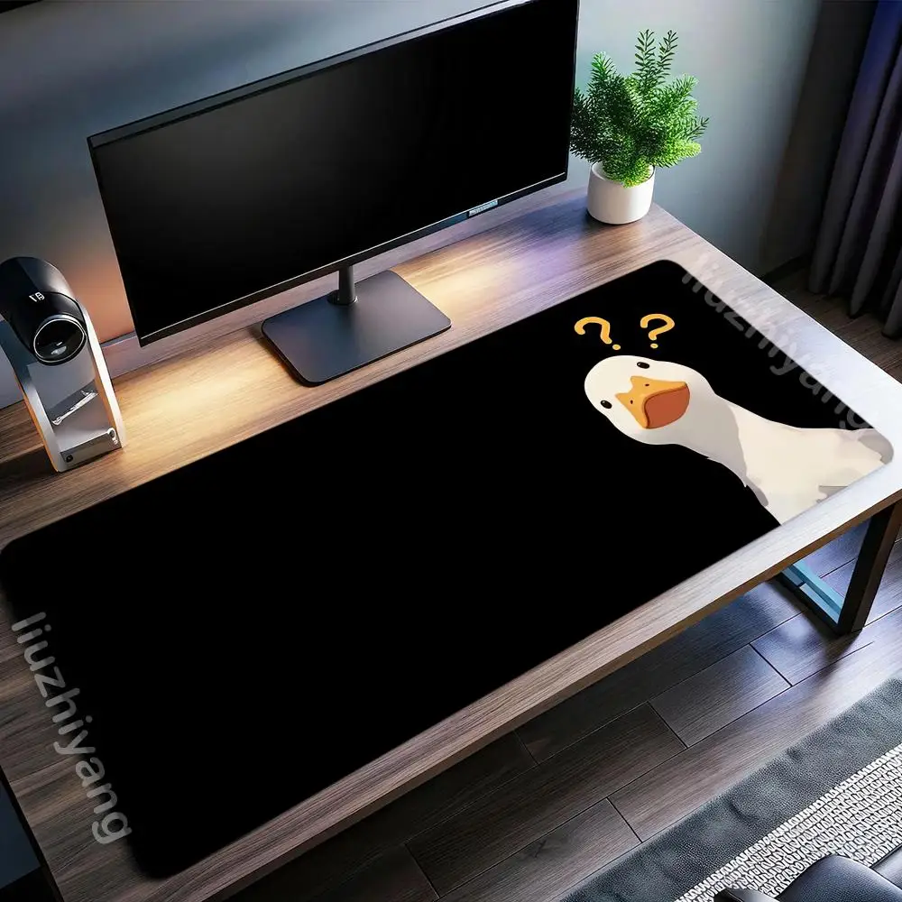 

Cute Question Mark Duck Theme Mouse Pad XXL Oversized Mouse Pad Rubber Anti-Slip XXL Gaming Keyboard & Mouse Pad Long Desk Mat