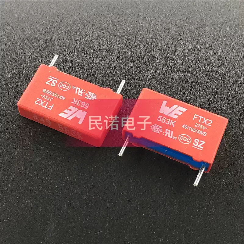 10-100pcs safety calibration film capacitor WE FTX2 275V 310VAC 0.056UF 563V 56NF pin spacing 15