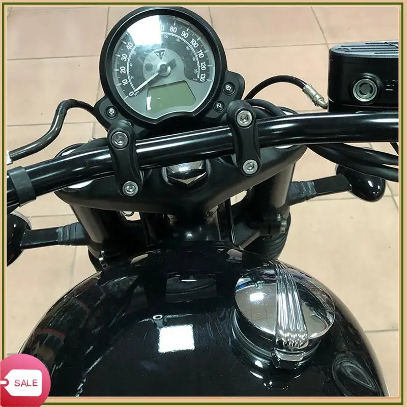 

Unique Motorcycle Handlebar Heightener Handlebar Stem Clamp Adapter Lifter Heightener For Triumph Bobber T100 T120 Speed Twin