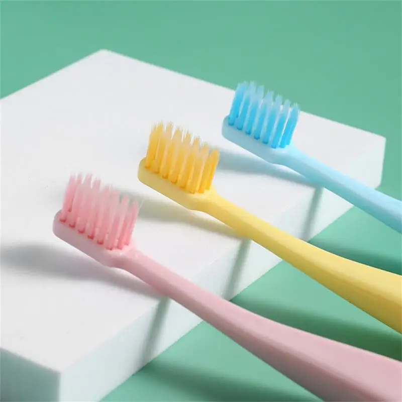 Childrens Toothbrush With Anti Slip Design On The Back Small Head Ultra Soft Brush Head Preventing Tooth Decay High-quality New