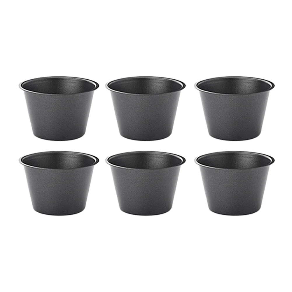 Para freidoras de aire, tazas para hornear, moldes para magdalenas, ocasiones para hornear, moldes compactos para magdalenas de 100ml, diseño compacto, fácil liberación