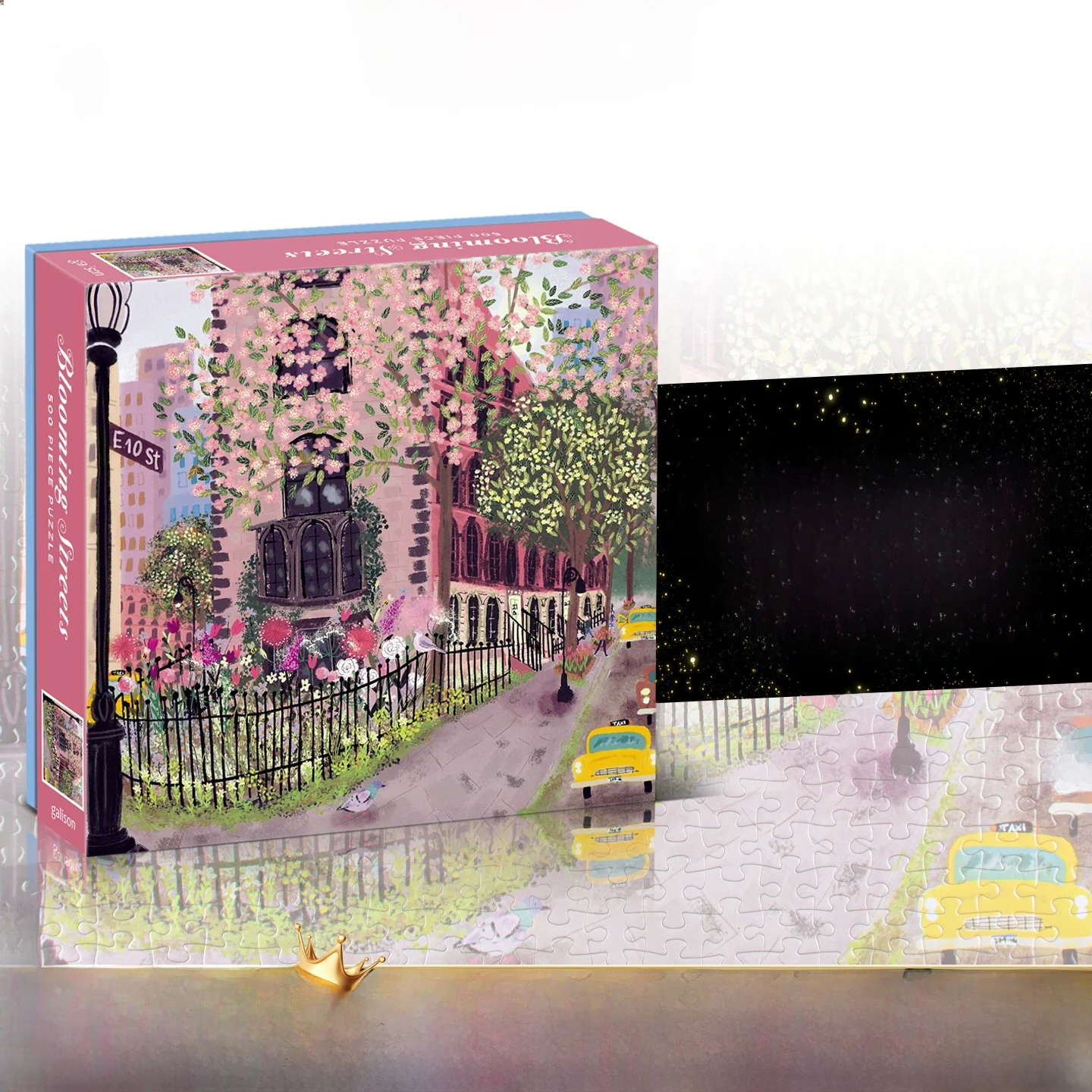 summer-birthdays-girls-puzzle-gift-galison-thriving-flowers-on-the-street-jigsaw-puzzle-natural-landscape-paper-toy-for-everyone