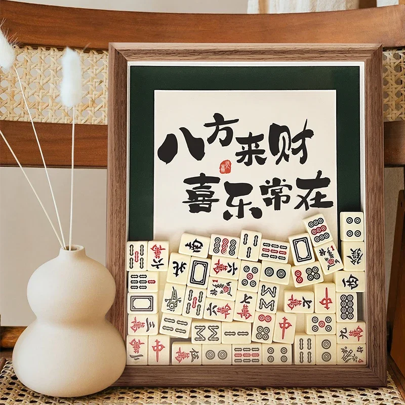 

Chinese tabletop ornament mahjong creative gift