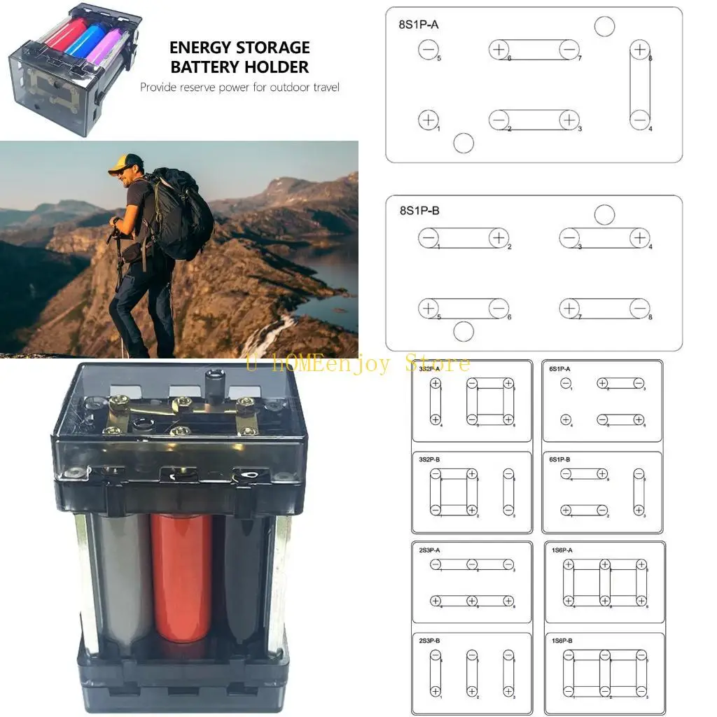 

B0KF Energy Storage 21700 Battery Storage Case for High Current Applications
