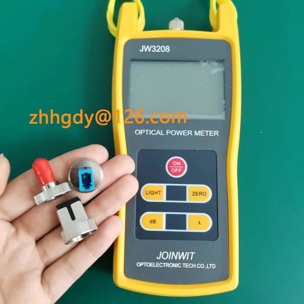 Fiber Optical Multimeter -70~+6dBm JW3208A High Precision Handheld Optical Power Meter +JW3109 Optical Light Source 1310/1550nm