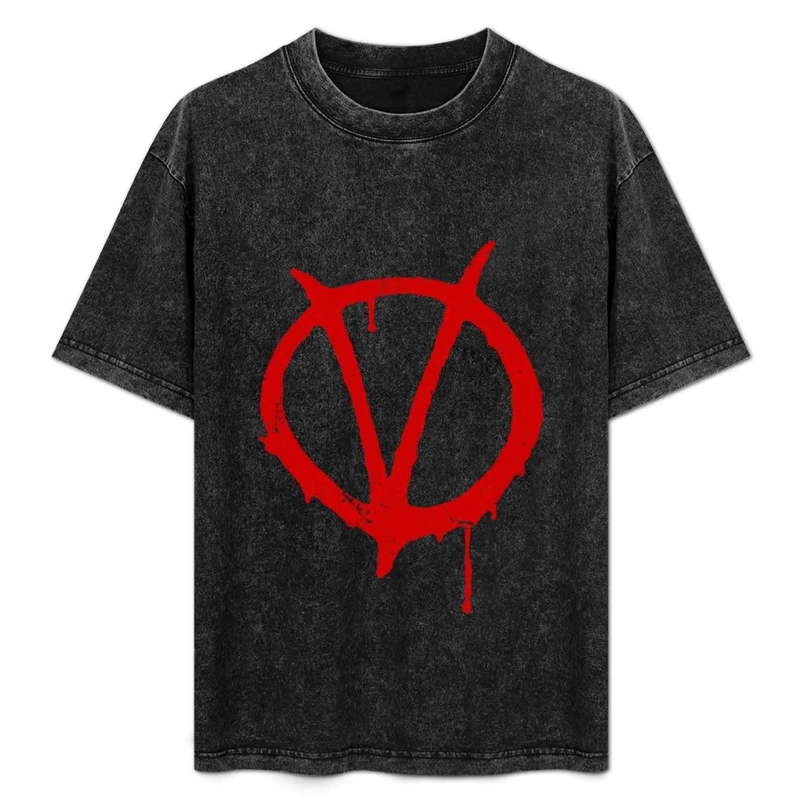 

V for Vendetta Vintage Symbol T-Shirt Personalized t-shirt designer shirts mens graphic t-shirts pack