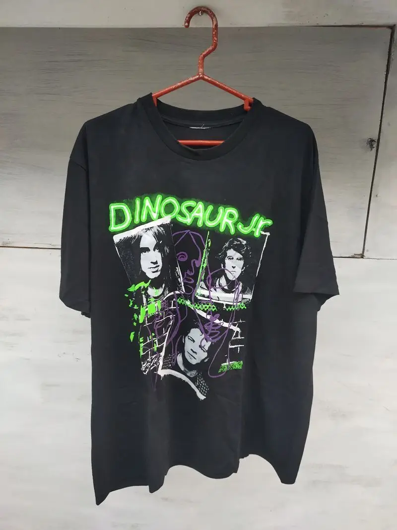 

Черная футболка Dinosaur Jr Band для KH4455