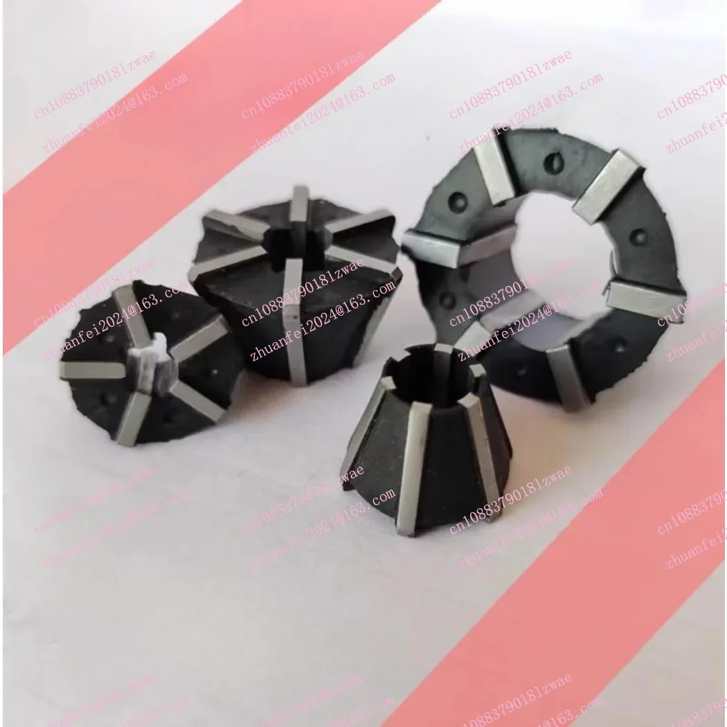 RUBBER FLEX COLLETS for Reversible Tapping Chuck J467J4612 J4620 Drilling Milling Machine Part