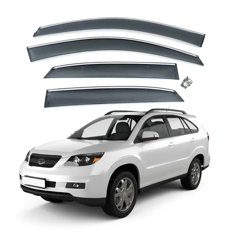

Suitable for BYD S6 sunny and rain shield car window rain-proof eyebrow BYD S6 snap-on thickened injection molded rain shield