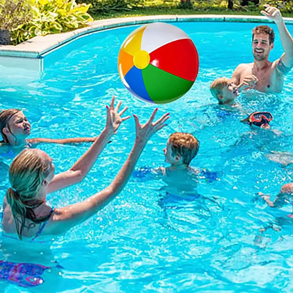 Interaktives Spielzeug Schwimmbad Spiele im Freien Farbe aufblasbare Ballonballons Wasserspielballons Strand Sportball