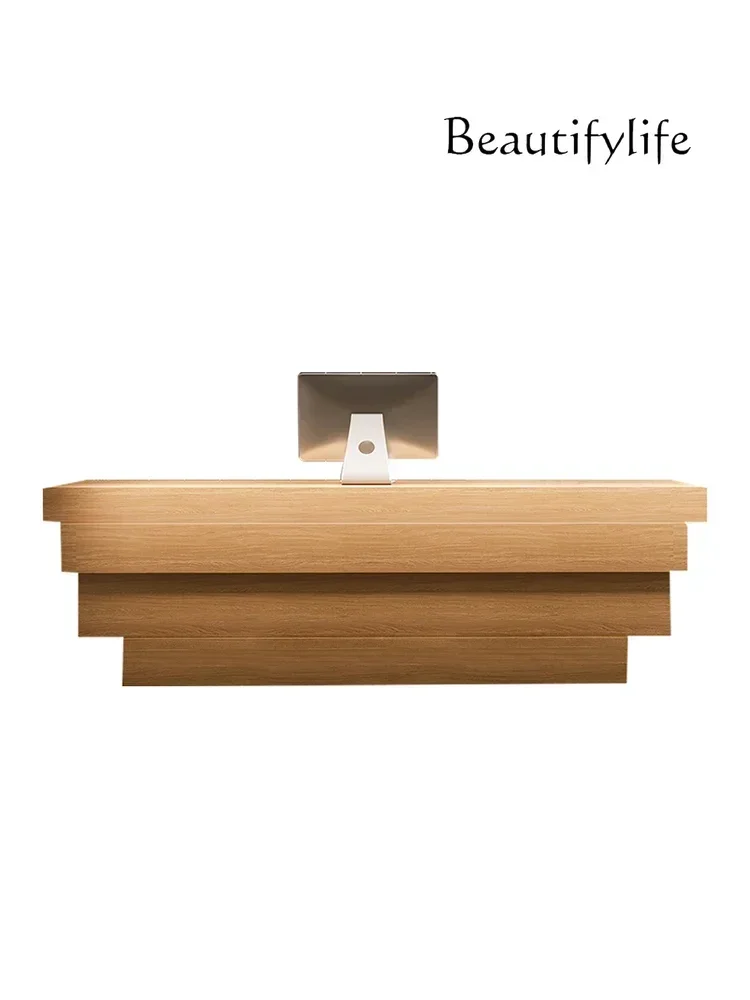 new S High-End Affordable Luxury Clothing Store Bar Counter Cashier Company Reception Cabinet Chess And Card Room Billiard Hall