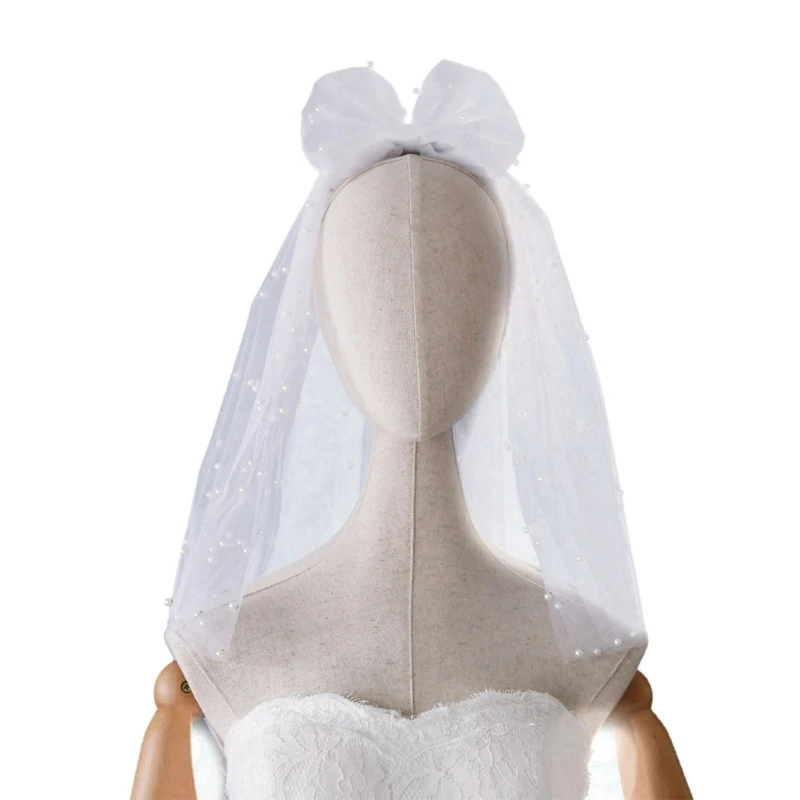 Wedding Veil Pearls… - image