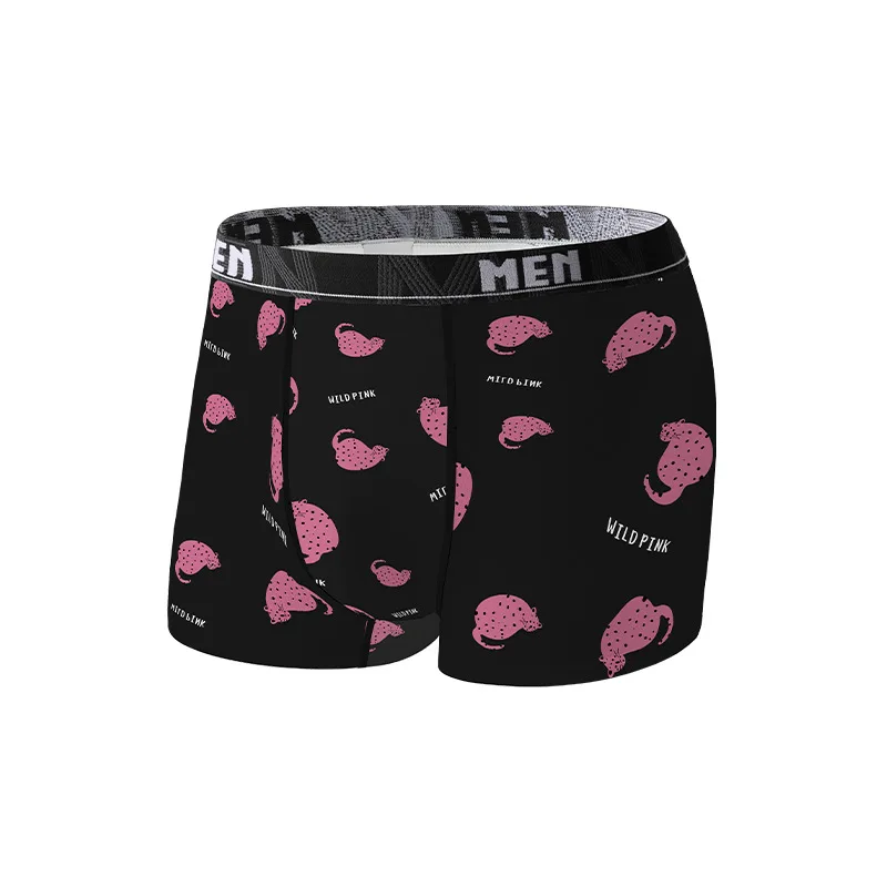 Hot Sexy ice Men boxer shorts men\'s cartoon underwear Male Boxers Homme Comfortable breathable shorts print men underpants
