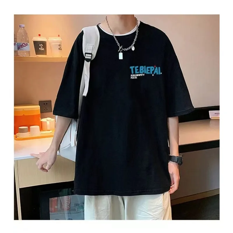 

Мотоциклетная милая креативная простая и универсальная футболка для скейтборда, модный свободный повседневный удобный топ для мужчин и женщин для пар