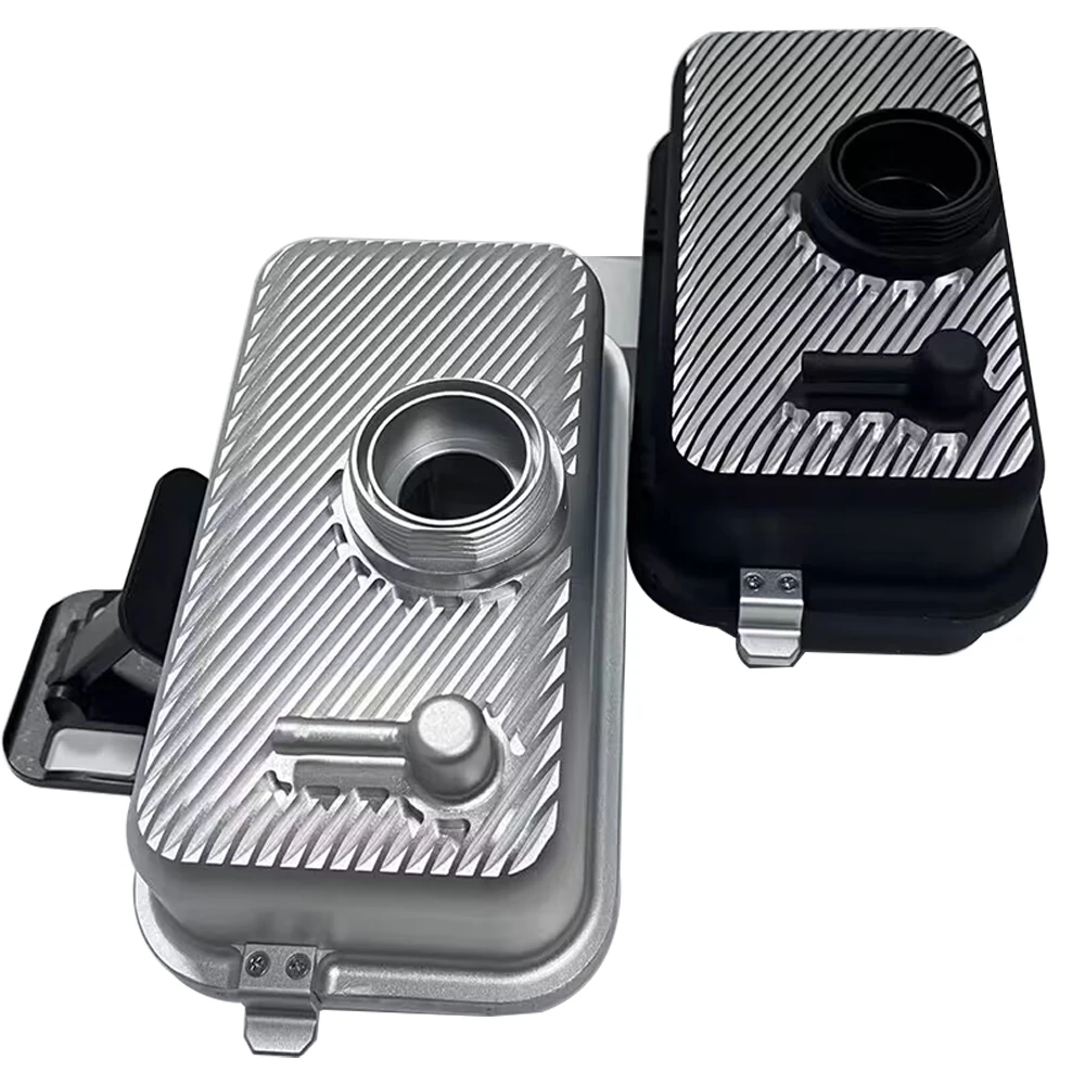 

Black Sliver Aluminum Alloy Overflow Tank Replacement of the Original Coolant Reservoir for jeep Wrangler JL 4XE 2018+ JL1313