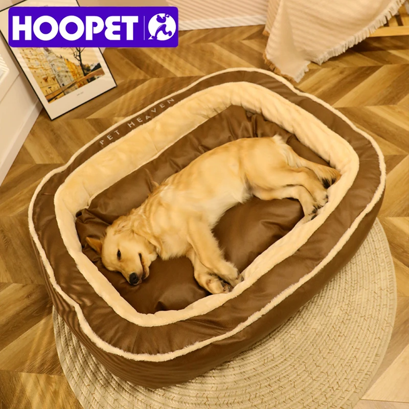 

HOOPET Dog House Winter Warm Dog Bed Pet Supplies Four Seasons universal Dog Cushion Winter Sleeping with Warm Sleeping Cushion