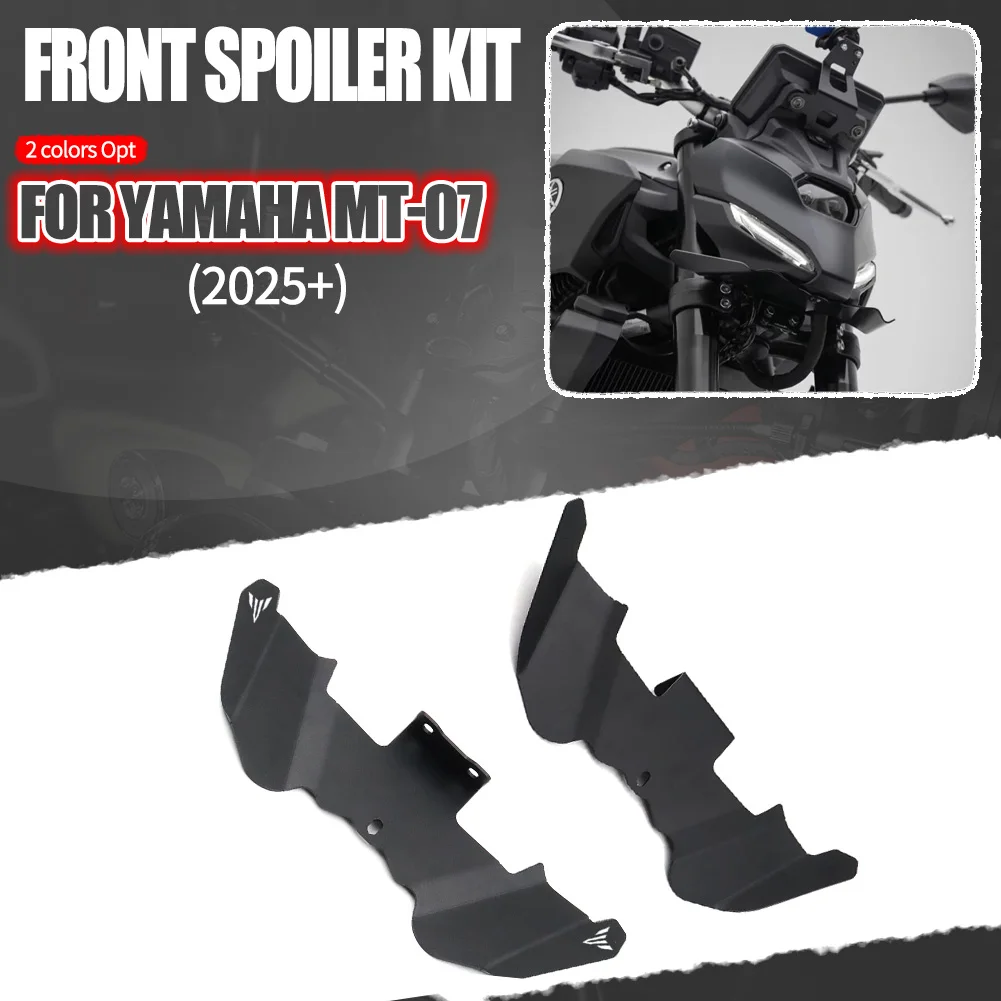 

2025 MT07 MT 07 Spoiler Wing For YAMAHA MT-07 GEN4 Motorcycle Front Spoiler Kit MT-07 Accessories Downforce Winglet Aerodynamic