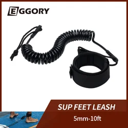 EGGORY 1~4Pcs SUP Foot Rope Surfboard Leash Surfing Stand Up Paddle Board Ankle Leg Leash Sup Board Surfboard Raft Kayak Rope