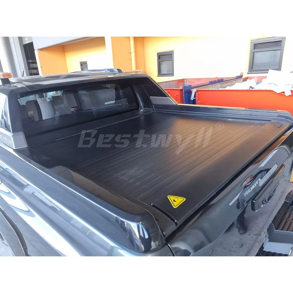 Retractable Truck Lid Pickup Roller Tonneau Cover Electric Bed Cover For 2024+ Triton With Sailplane E-F123A
