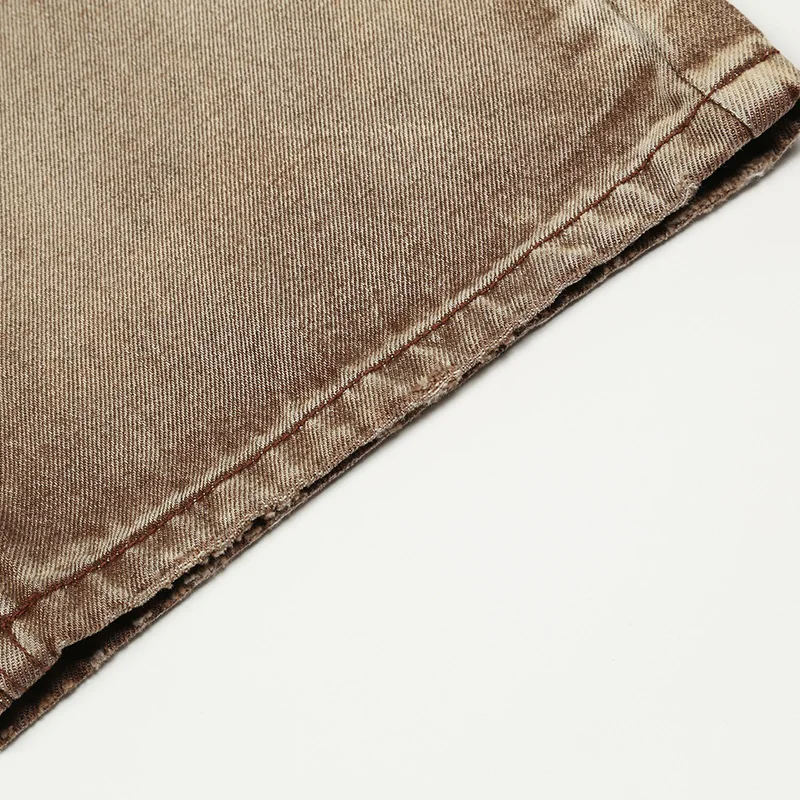 UPRAKF Jeans Wide Leg Pants Casual Gradient Denim Loose Autumn Fashion Basic High Street