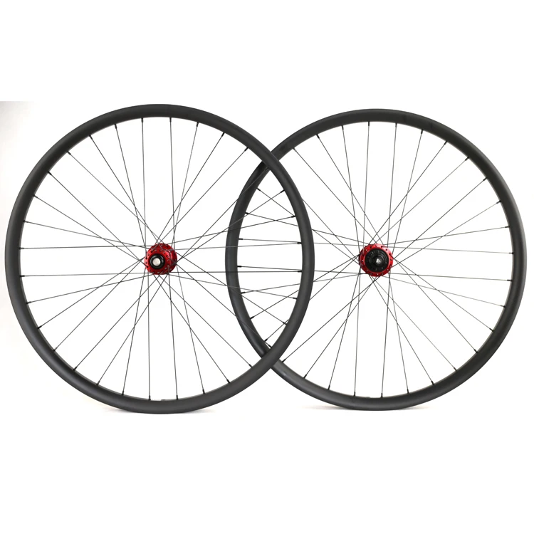 

2025 Mtb Enduro Carbon Wheelset Mountain Bicycle 25mm Depth 42mm Width Hookless Wheelset Mtb 29 Carbon Disc Brake Mtb Wheel