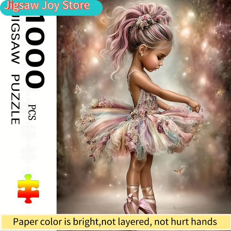 

Пазл для взрослых, размером 70,0X50,01 см, с изображением танцующей балерины. Идеально подходит для творческих развлечений с семьей и друзьями. а)