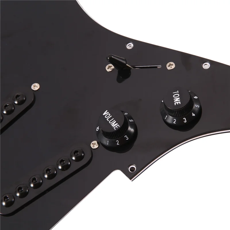 

Highly Recommended.Guitar Pickguard Pick Guard Scratch Plate & Pickguard Screws,Black