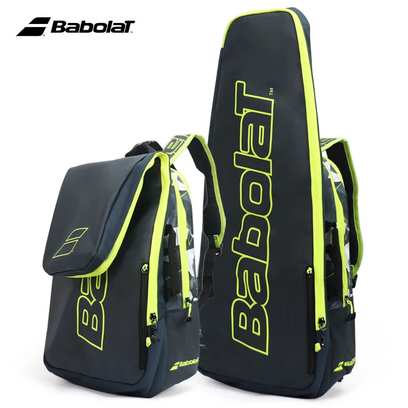 Adult Pure Aero BABOLAT Tennis Backpack Alcalas 2 Usages 3-Pack Tennis Racket Bag Portable Men Women Tenis Sports Storage Bags