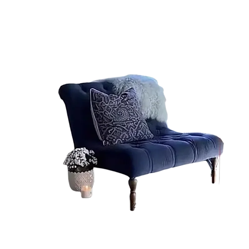 سرير أريكة حديث أنيق حديقة فاخرة رمادي الشمال أريكة سرير وسادة مريحة موبليس الفقرة El Hogar الأثاث لغرفة النوم