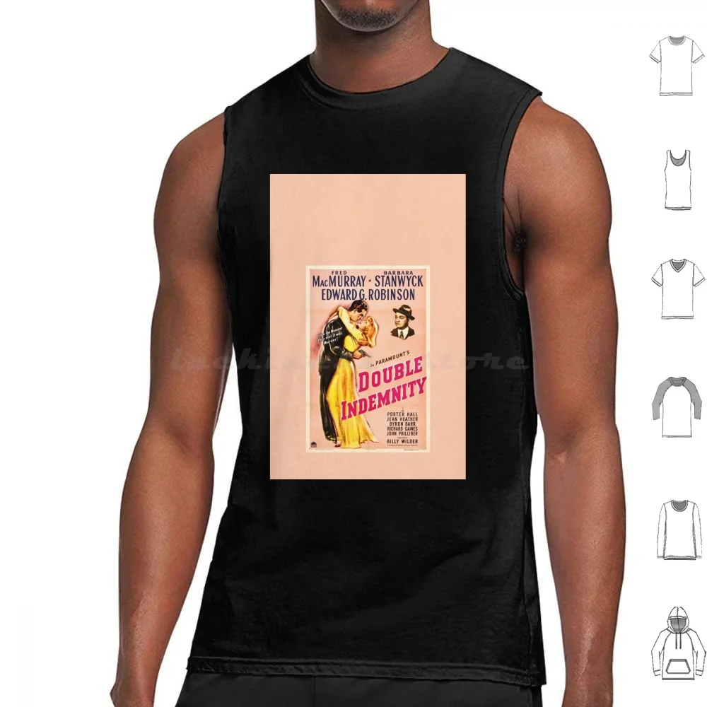 مزدوجة Indemnity فيلم Pos تانك القمم طباعة القطن مزدوجة Indemnity بيلي ويلدر 1944 سينما فيلم فيلم خمر الكلاسيكية