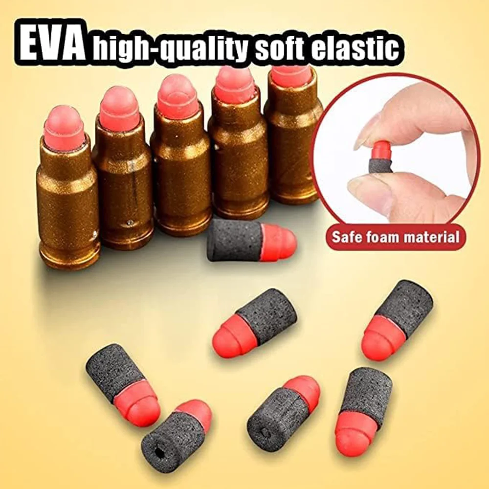 점프 쉘이 있는 장난감, 87PCS 폼 블래스터 세트(장난감 총 1개 + 쉘 24개 + 총알 60개 + 총알 클립 2개) 이상적인 선물