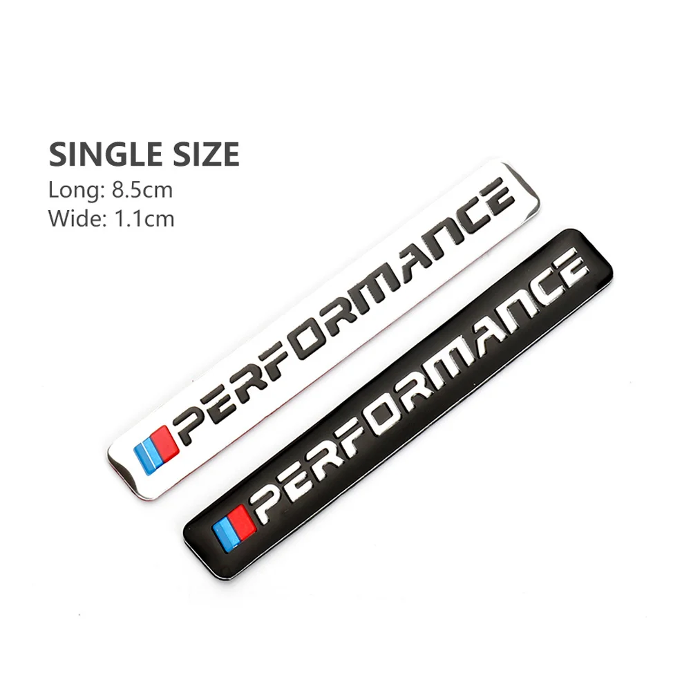 Bmw Performance Stickers Emblem Decoration For E46 G30 F10 F30 E90 E36 G60 G20 F31 F11 E92 E61 F32 E70 F15 Car Accessories