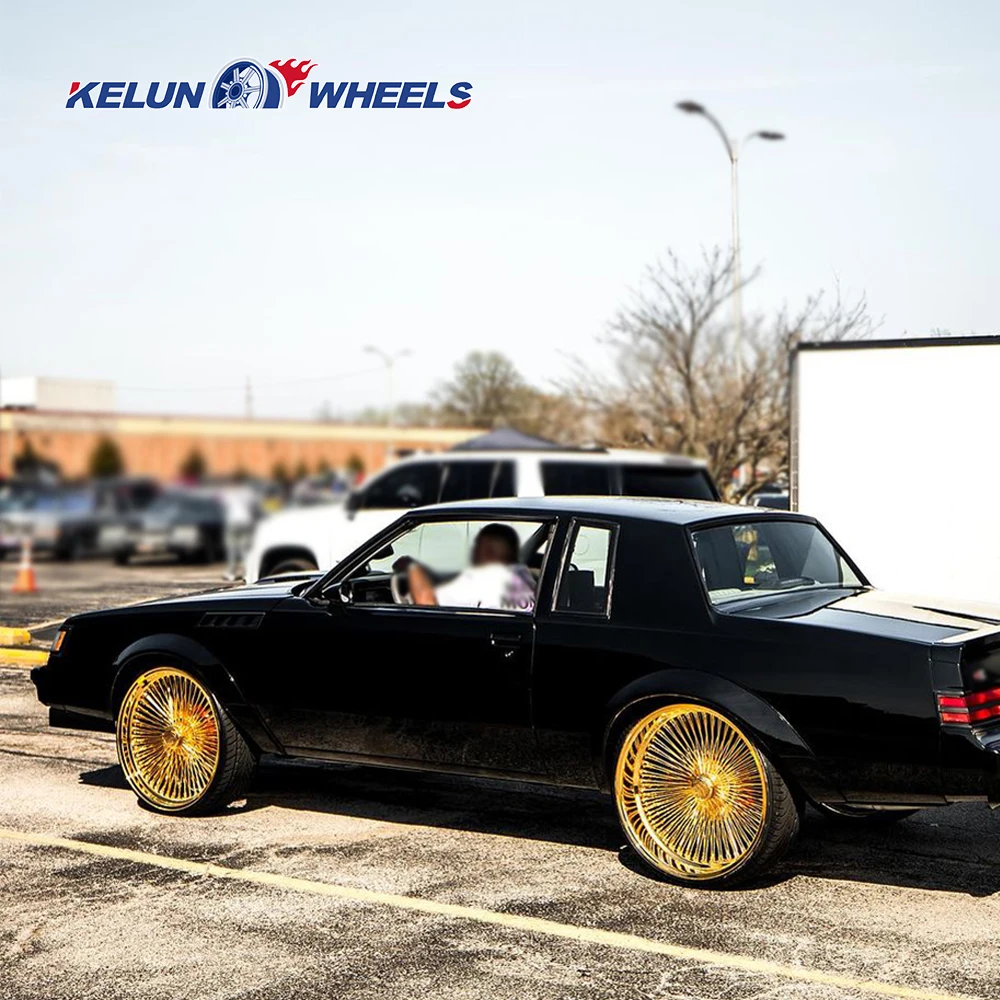 KELUN Custom spoke wheel 22/24/26/28 inch for cars modification wire wheel