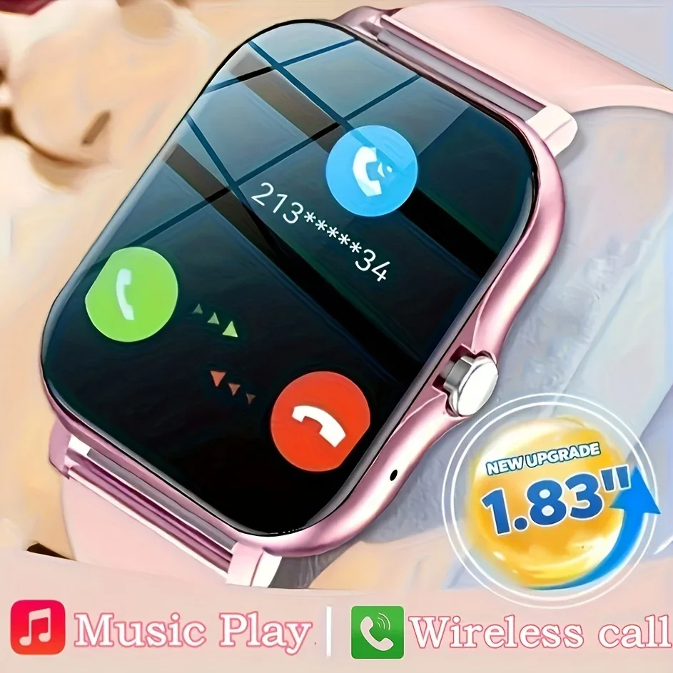 2024 New Smartwatch Wireless Calling/Dialling Multi-Sport Mode. Call Reminder Rejection Text Message Reminder Stylish Functional