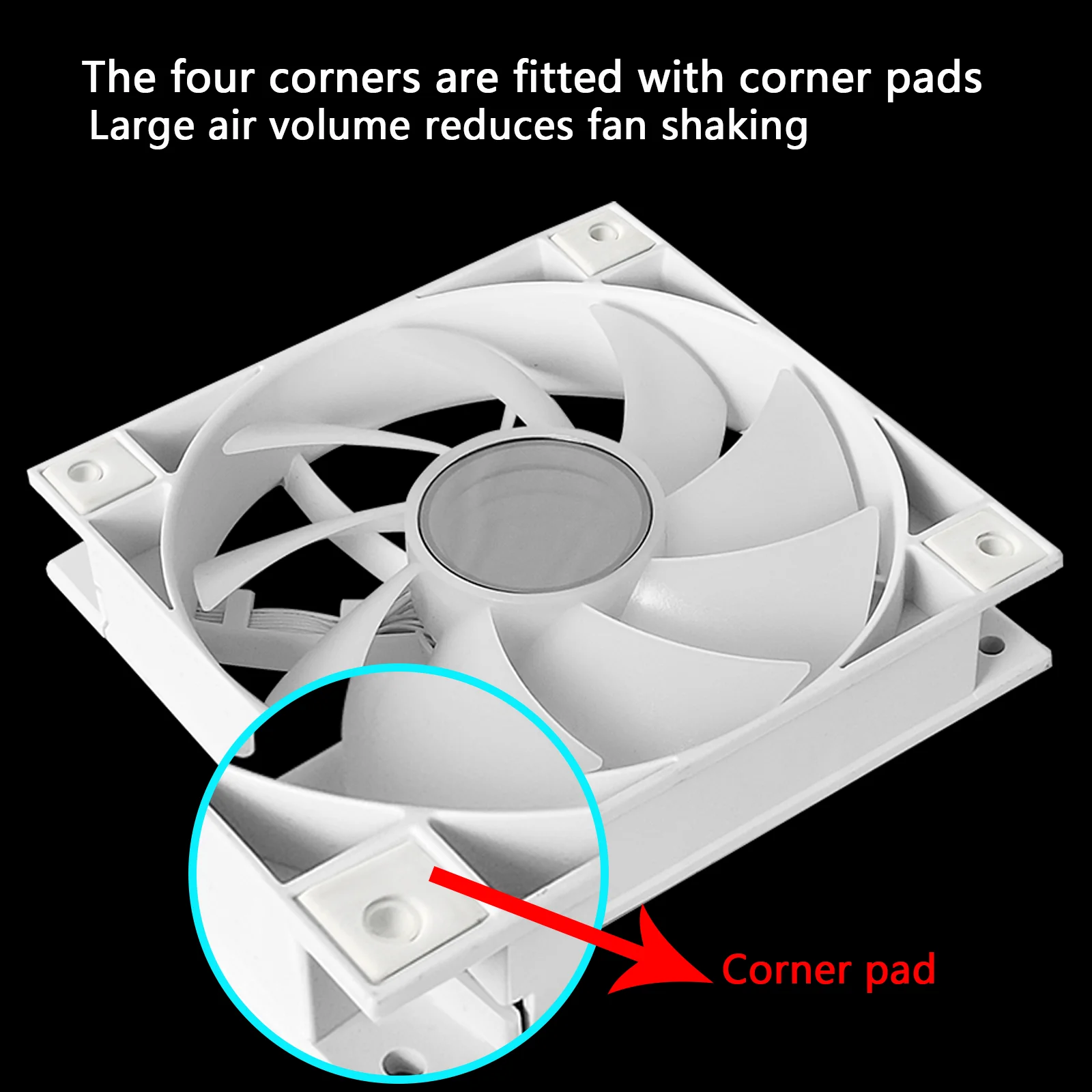 MANMU وحدة المعالجة المركزية مروحة التبريد الكمبيوتر Rgb مروحة 120 مللي متر الكمبيوتر برودة مضيئة مروحة مشعاع الكمبيوتر برودة