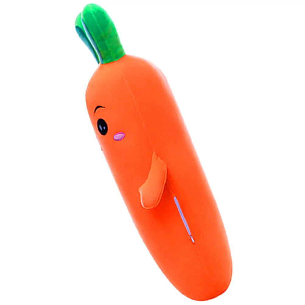 Carrot Pillow Plush Toy Supplies Decorate Body Stuffed Cotton Fabric Home Cushion