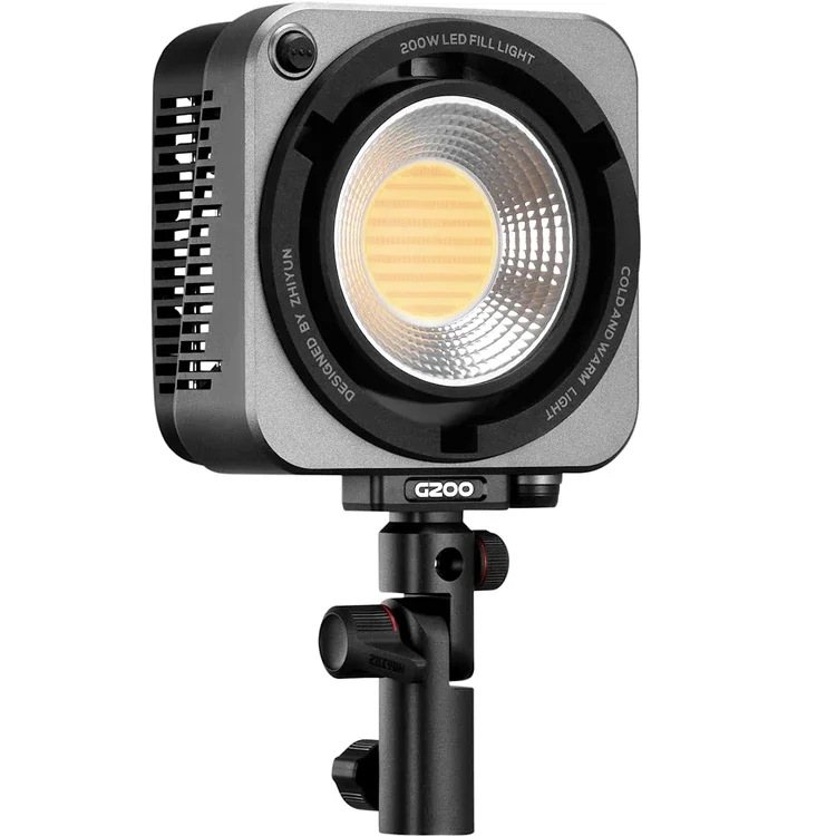 

ZHIYUN MOLUS G200 300W Professional Photography Light 2700K-6500K LED Video Light APP Control Camera Light Studio Photo Lamp