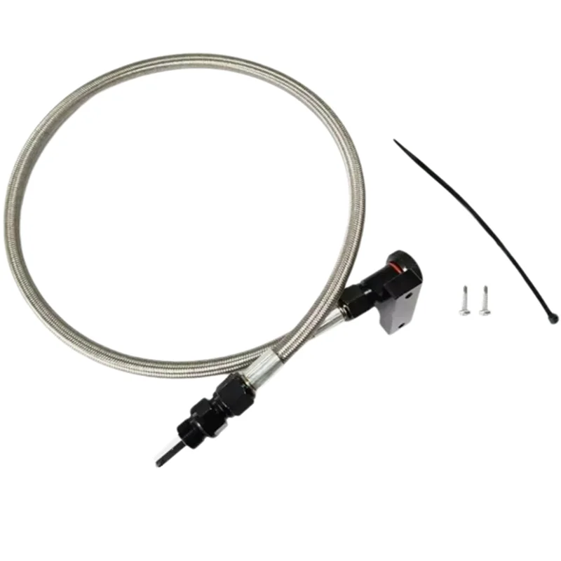 

High Quality 22200 Car Transmission Dipstick For Ford Trucks F-150 2010-2017 150 AODE-W Locking Braided Oil Dipstick