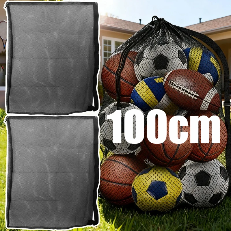 

Сумка для хранения мячей большой емкости с шнурком для футбола, спорта, баскетбола, волейбола, органайзера, оксфордские полиэстеровые сумки