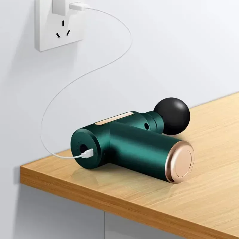 Fascia Gun Spierontspanning Massager Elektrisch vibratiemassagepistool Professioneel nekmembraanpistool