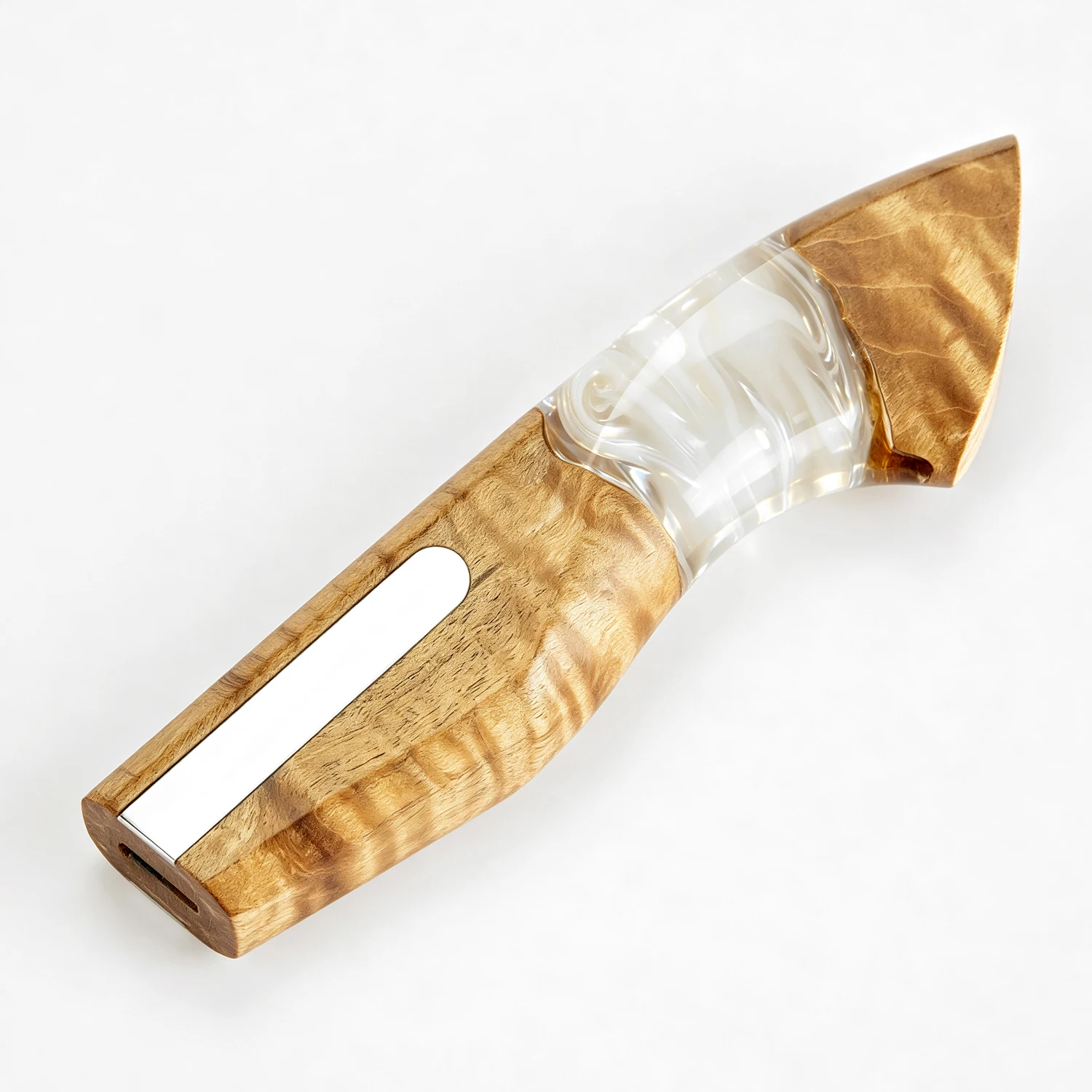 XITUO DIY Customized Replacement Handle Handmade Kitchen Knives Handle Solid Wood&Transparent Resin Handle Material Accessories view 5