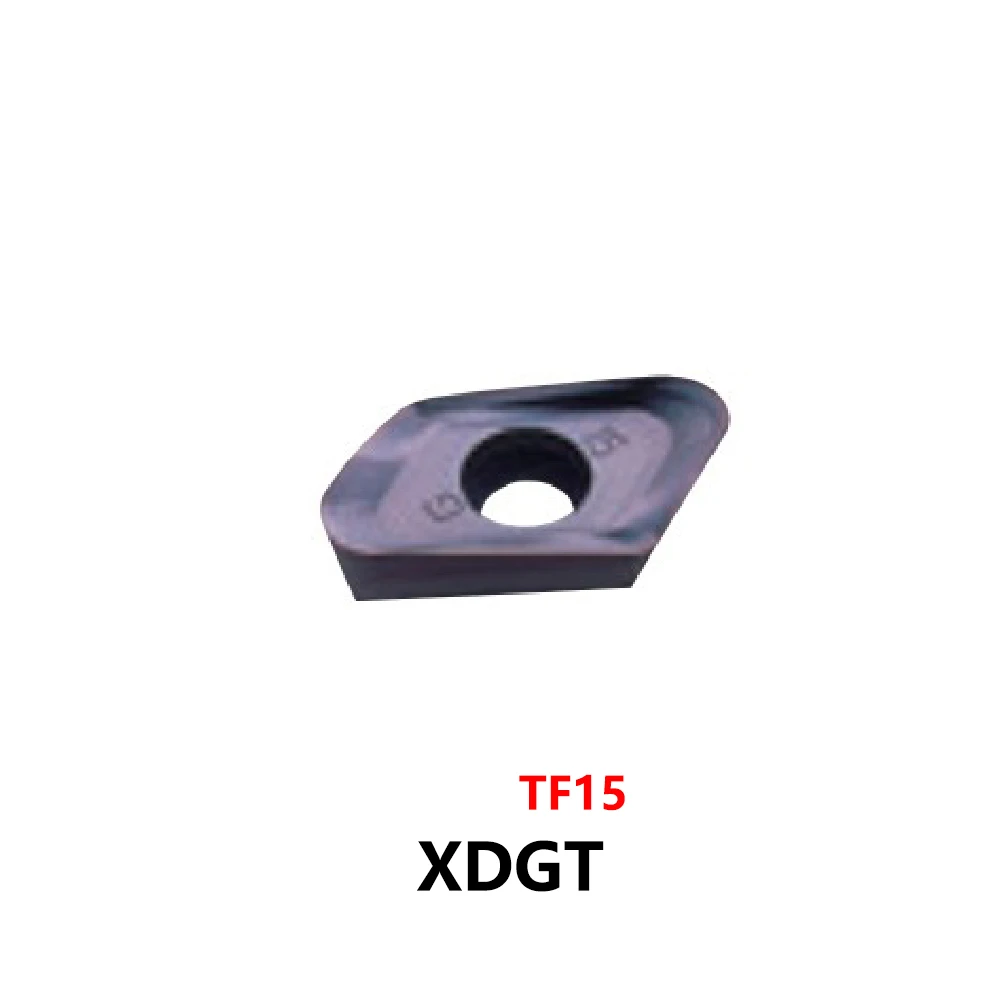 Original XDGT1550PDFR-G04 XDGT1550PDFR-G08 XDGT1550PDFR-G32 TF15 Carbide Inserts XDGT1550 PDFR XDGT 1550PDFR G08 CNC Lathe Cutte