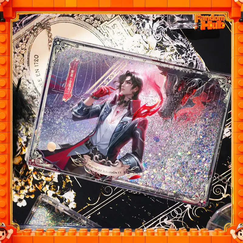 NEW Lord Of Mysteries anime Merch Klein Moretti Leonard Mitchell Audrey HallAzk Flowing Sand Mahjong Brick Stand Toy Fans Gift view 6