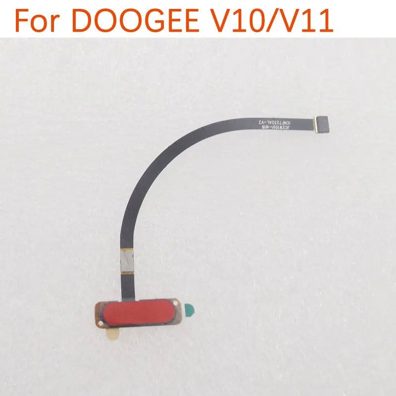 New Original DOOGEE V11 V10 Fingerprint Button Sensor flex Cable FPC For DOOGEE V11 Smart Phone