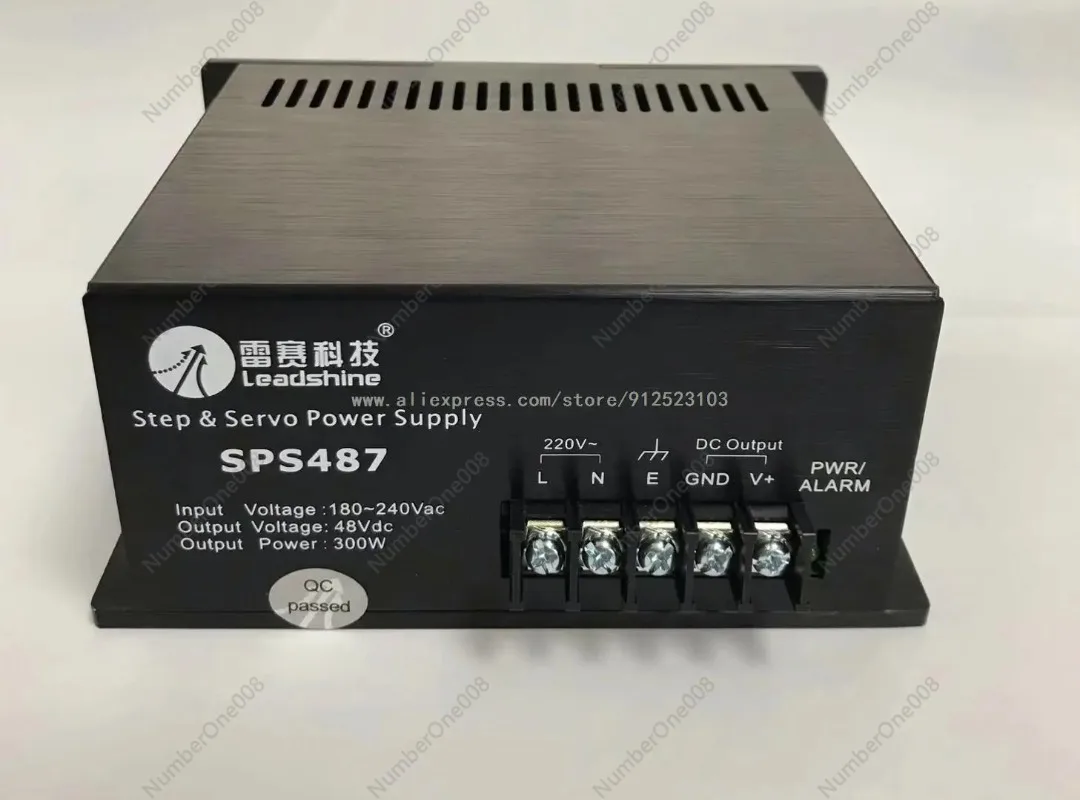 

Genuine Leadshine SPS487 Ultra Compact 300W 48 VDC / 7A Unregulated Switch Power Supply with 180-250 VAC Input