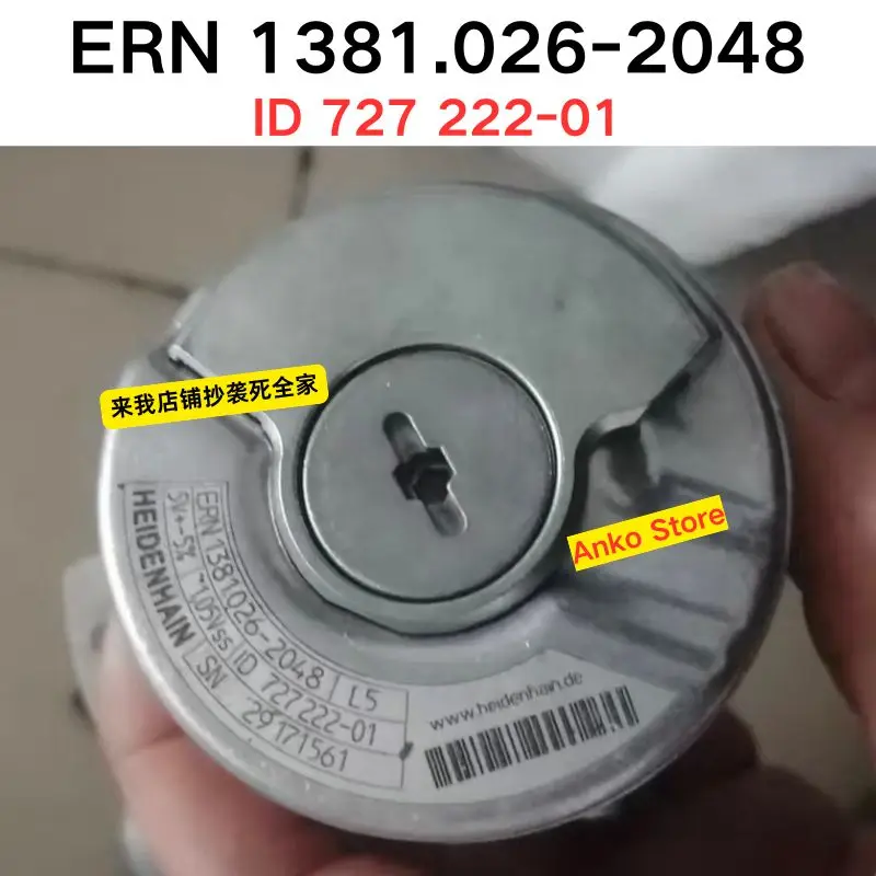 Second-hand test OK  ERN 1381.026-2048 ID 727 222-01 Encoder