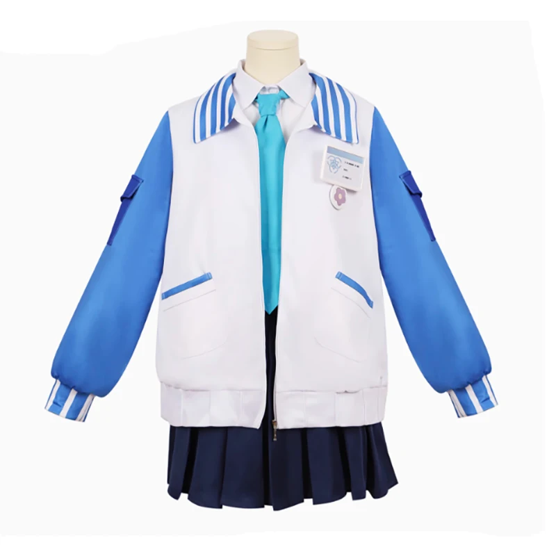 Shirasu Azusa New Role Play Daily Outfit Halloween Costume Blue Archive Christmas Comic-Con Anime Game Woman customized