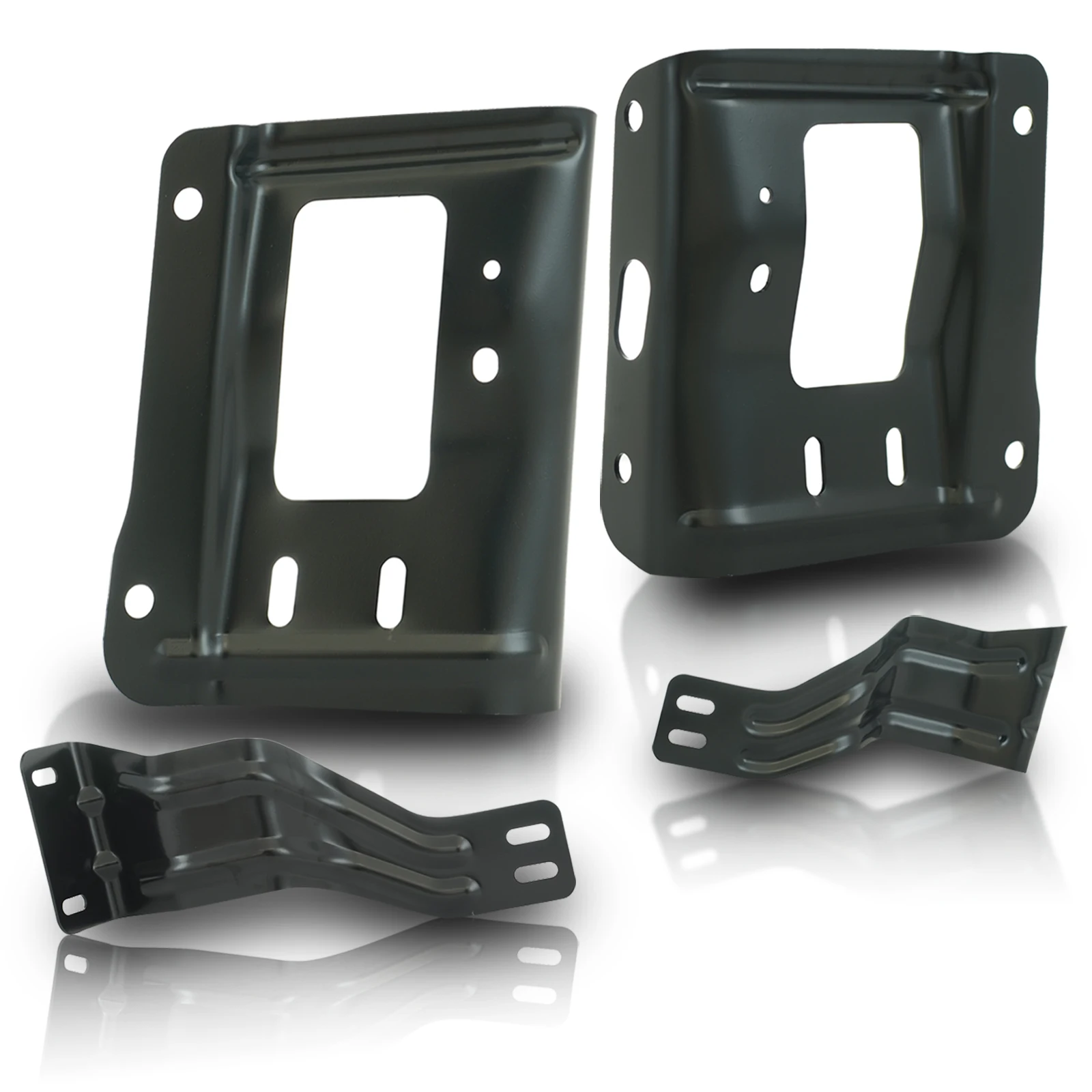 Bumper Bracket For 2011-2016 Ford F-250 Super Duty Set of 4 Front Left and Right